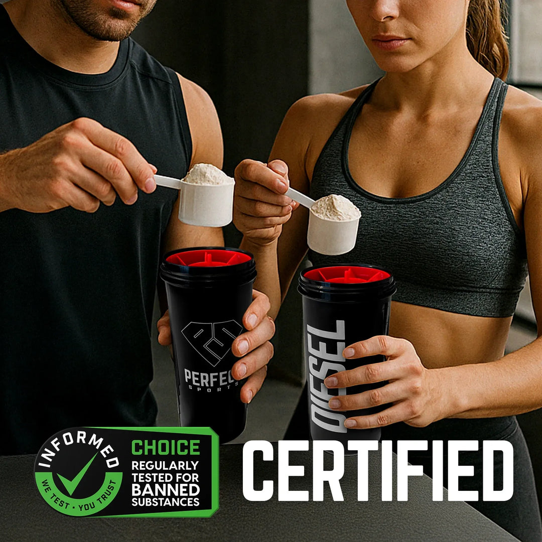 Perfect Sport Diesel New Zealand Whey Isolate, French Vanilla Protein Powder