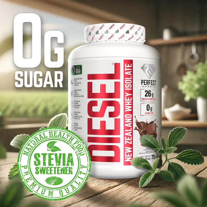 Perfect Sport Diesel - New Zealand Whey Isolate, Milk Chocolate Protein Powder