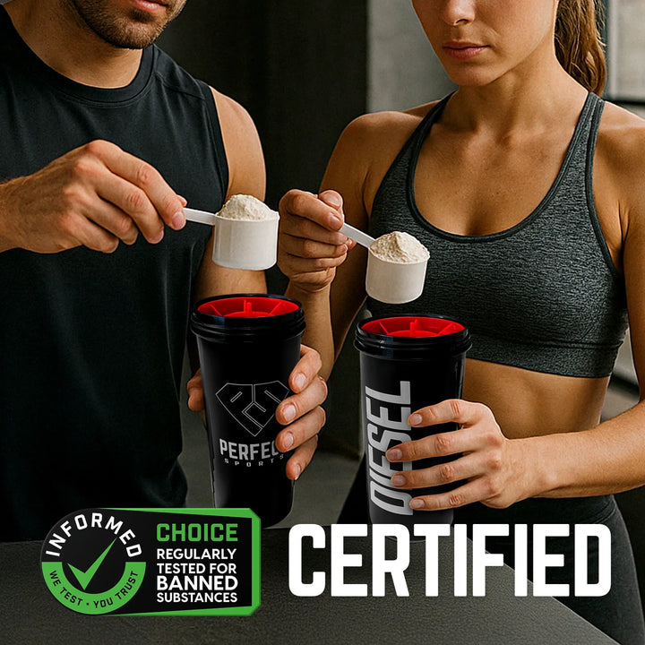 Perfect Sport Diesel New Zealand Whey Isolate, Salted Caramel Protein Powder