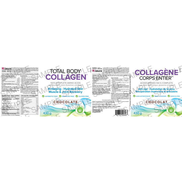 Natural Factors Total Body Collagen Chocolate 430 g