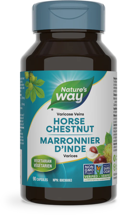 Nature's Way Varicose Veins, Horse Chestnut Vegetarian Capsules