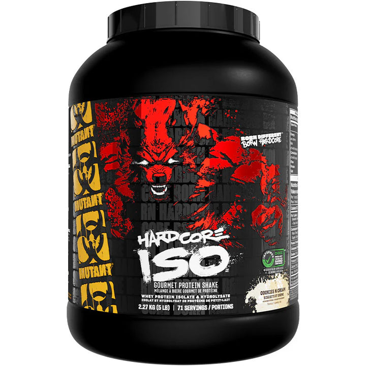 Mutant Hardcore Iso Gourmet Protein, Cookies & Cream Flavour
