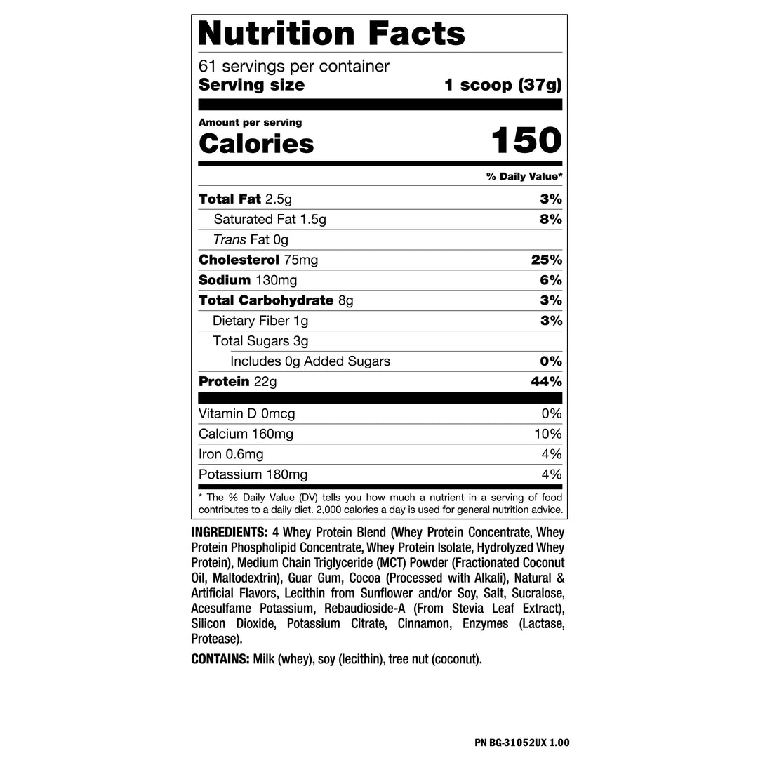 Mutant Whey Protein Triple Chocolate | 5 lbs