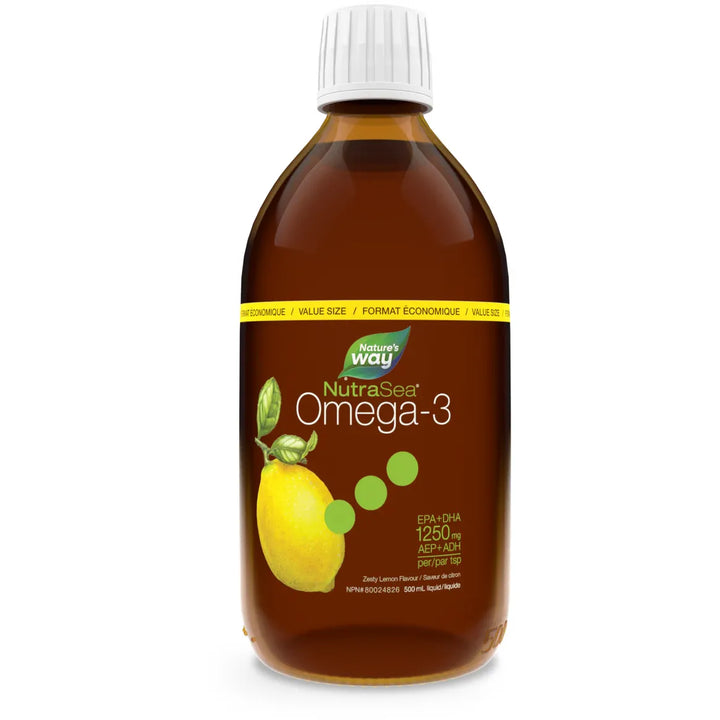 Nature's WayNutraSea® Omega -3 1250 mg Lemon Flavour