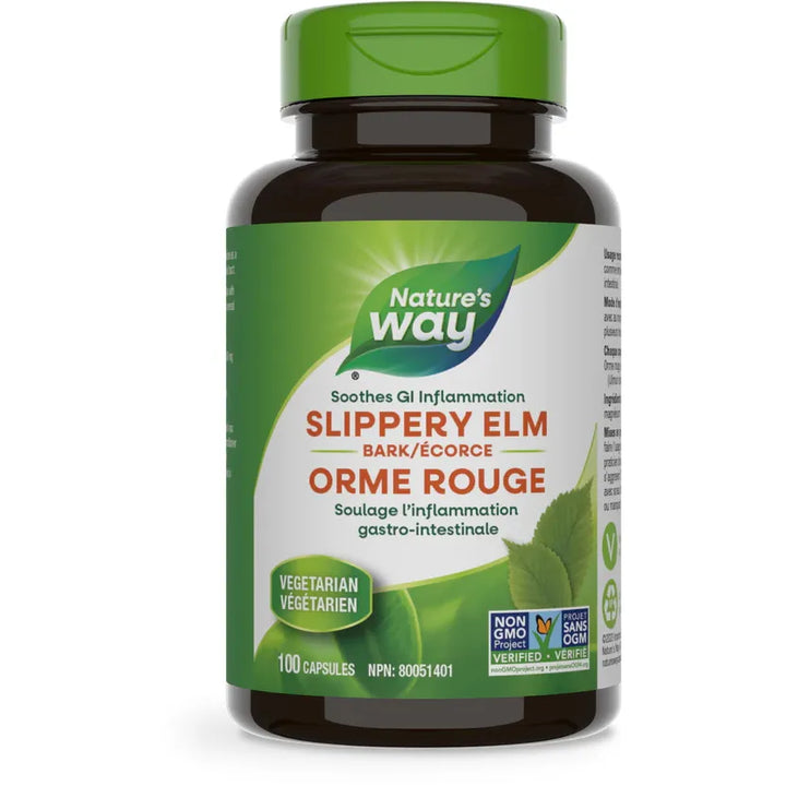 Nature's Way Slippery Elm Bark Capsules
