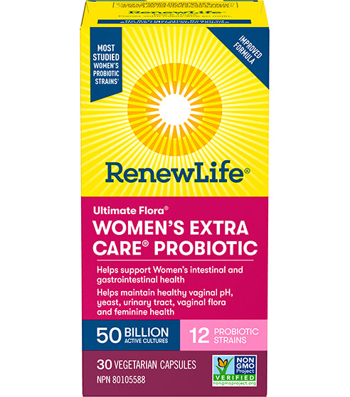 Renew Life® Ultimate Flora® Women’s Extra Care™ Probiotic