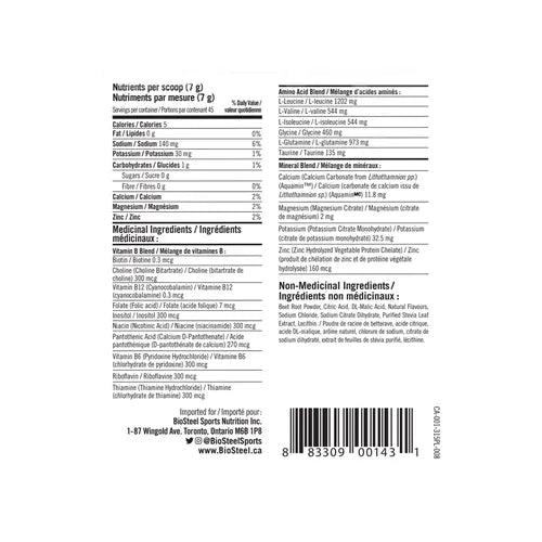Biosteel Hydration Mix Pink Lemonade Flavour
