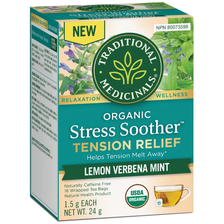 Traditional Medicinals® Organic Stress Soother™ Tension Relief Tea