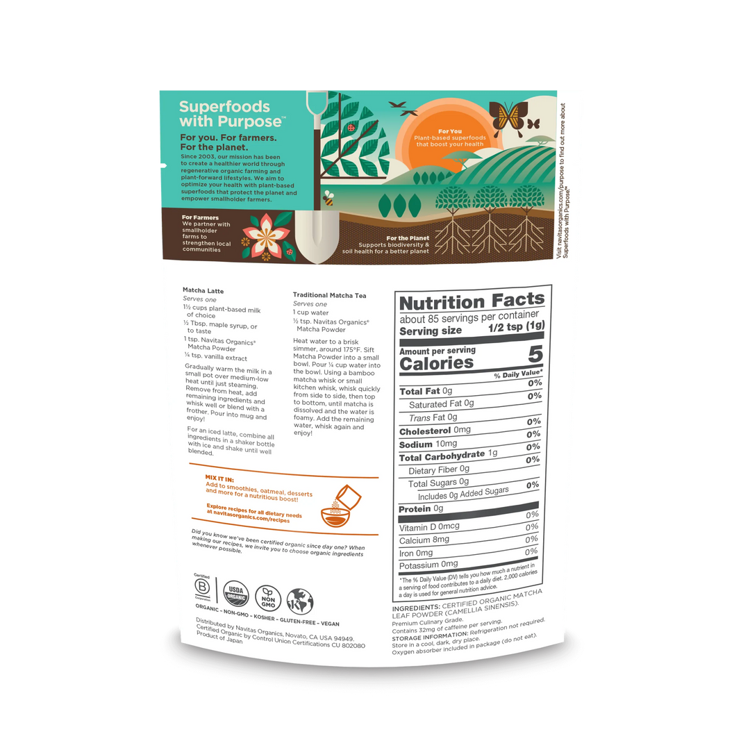Navitas Organics Organic Matcha powder