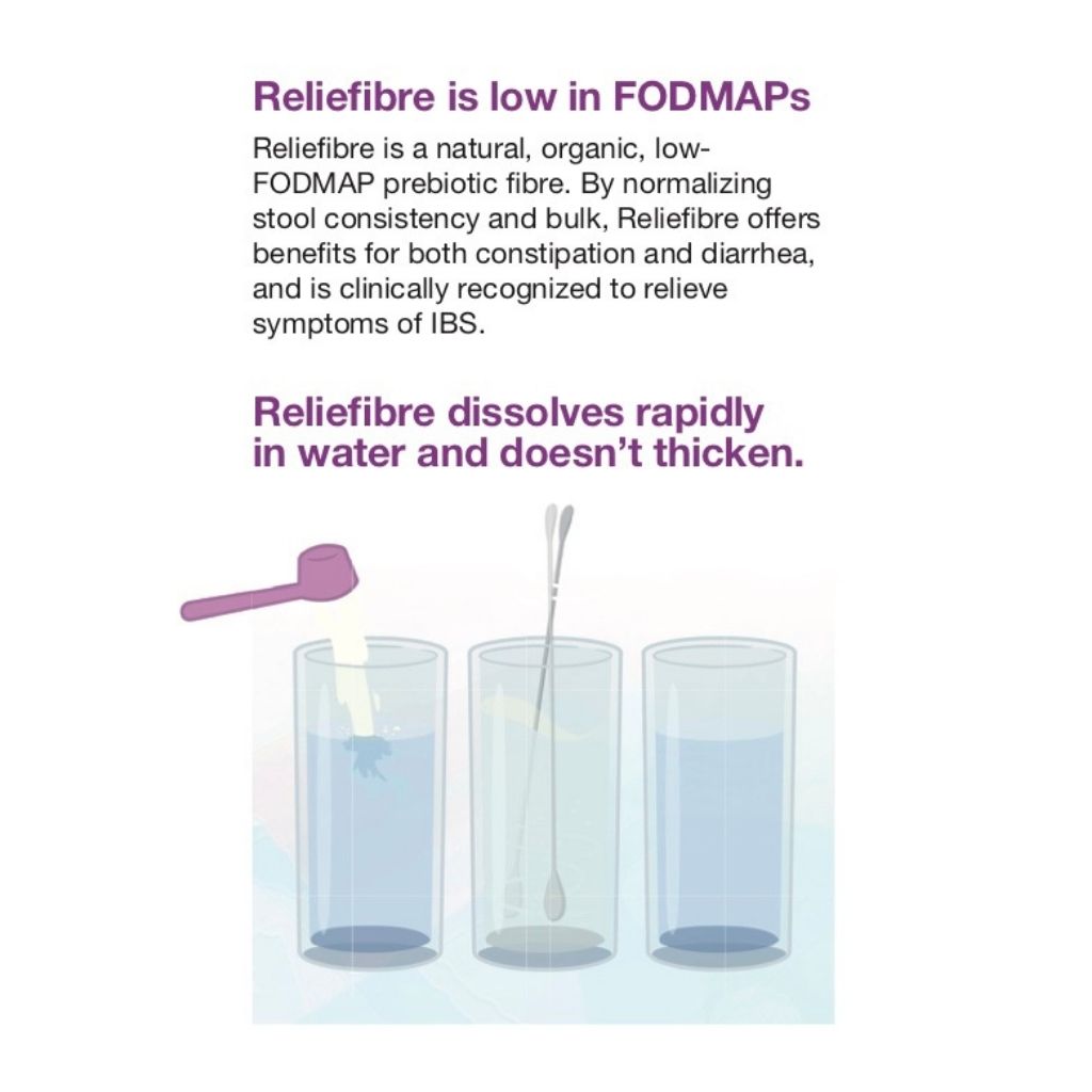 Poudre non aromatisée Reliefibre™ biologique