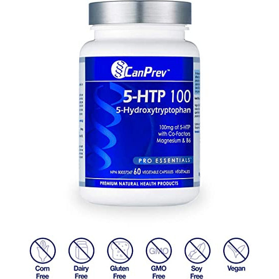 CanPrev 5-HTP 100 mg | 60 V-Caps