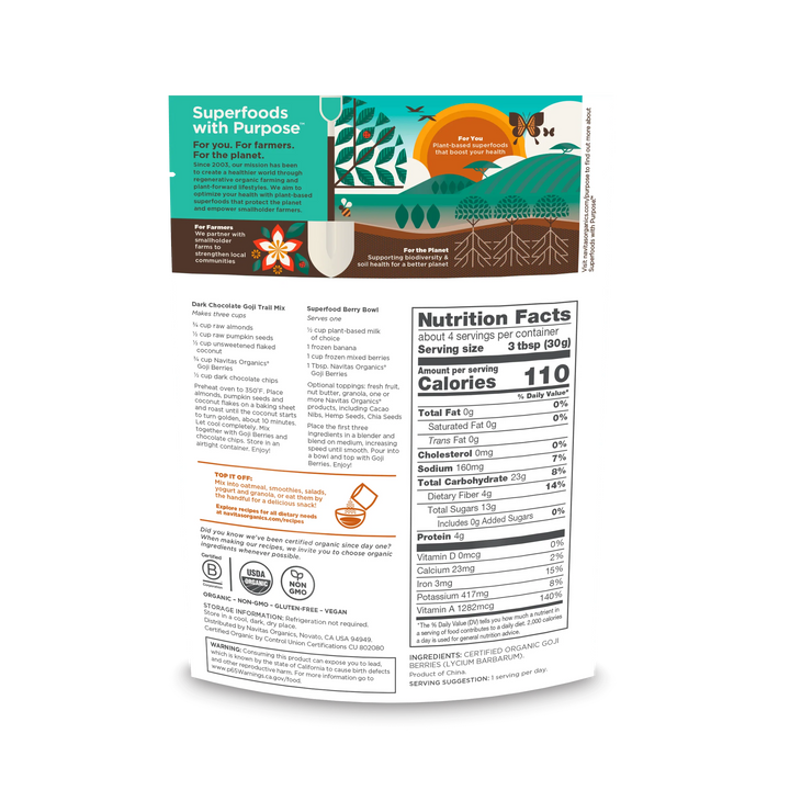 Navitas Organics Organic Goji Berries