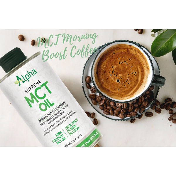 Liquide d'huile Alpha® Supreme MCT