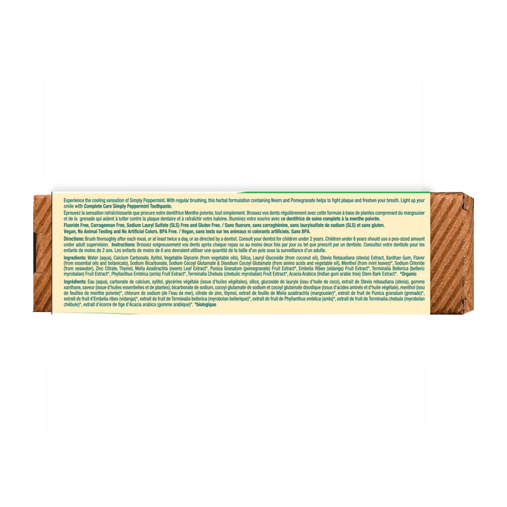 Himalaya Complete Care Toothpaste simply peppermint