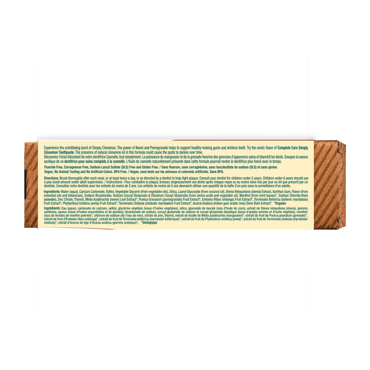 Himalaya Complete Care Toothpaste simply cinnnamon