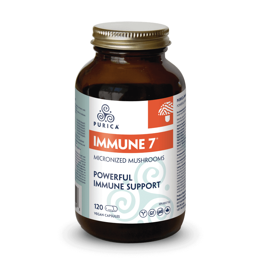 Purica Immune 7 Micronized Mushrooms Powerful Immune Support Capsules