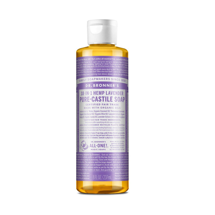 Dr. Bronner's Pure Castile Lavender Liquid Soap