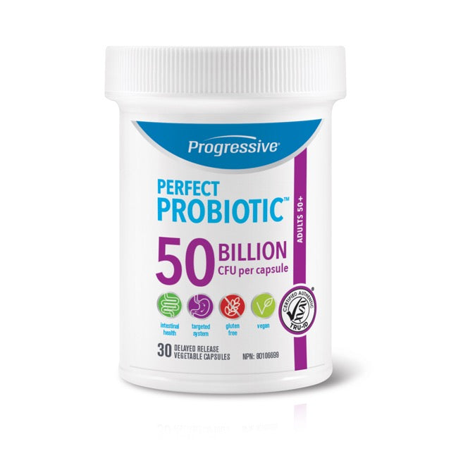 Progressive Perfect Probiotic 50 Billion, Adults 50+