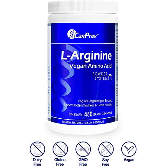 CanPrev L-Arginine Powder | Fermented Vegan Amino Acid