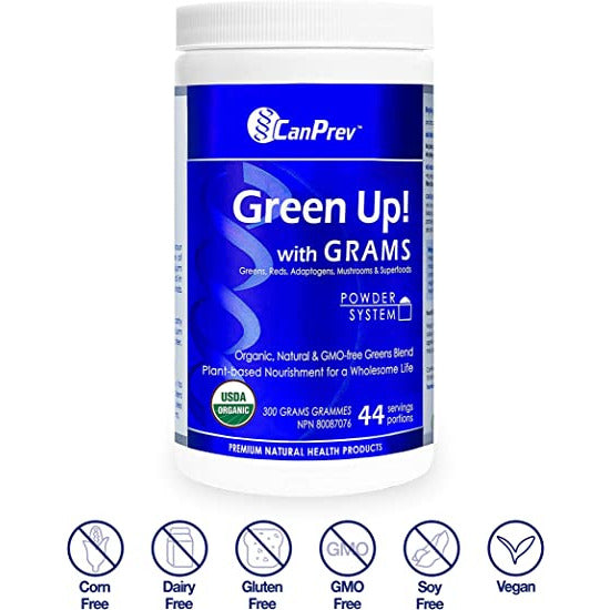CanPrev Green Up! with Grams | 300g Powder