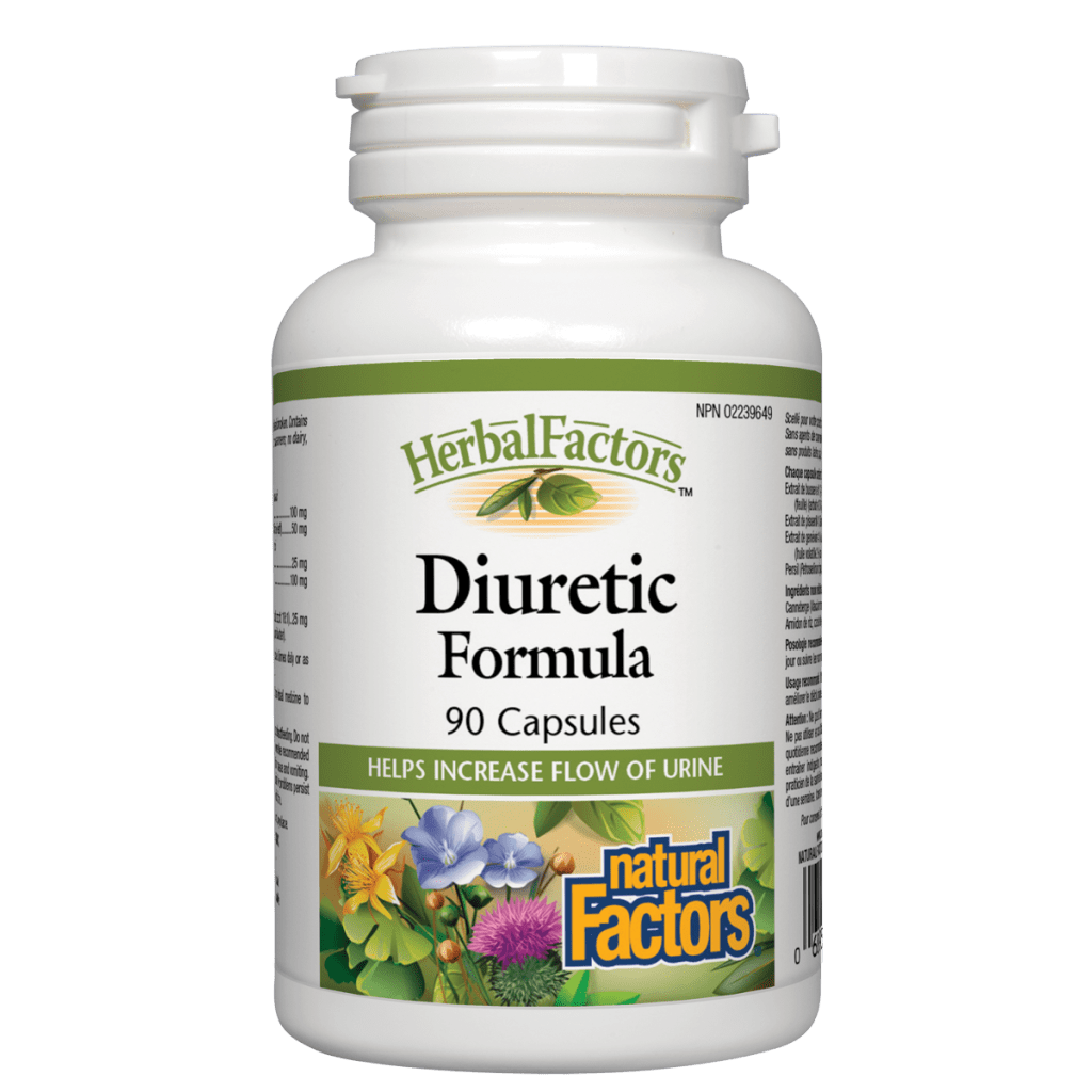 Diuretic Formula, HerbalFactors Capsules
