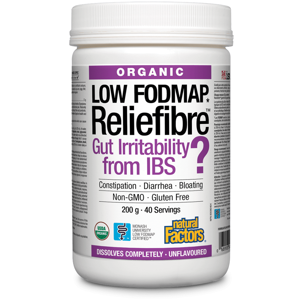 Organic Reliefibre Unflavoured Powder
