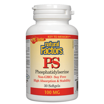 PS Phosphatidylserine  100 mg Softgels