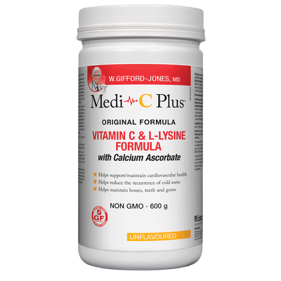 Medi-C Plus with Calcium Ascorbate Unflavoured Powder