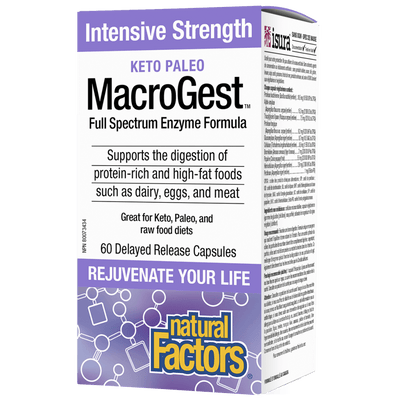 MACROGEST Keto Paleo Intensive Strength  Delayed Release Capsules