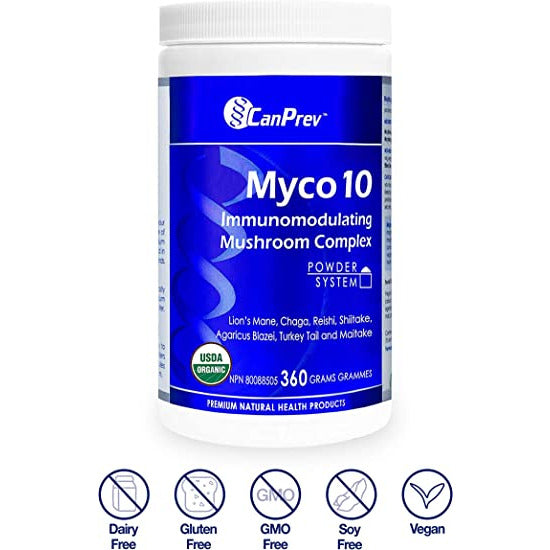 CanPrev Myco10 Mushroom Complex Powder | 360 g