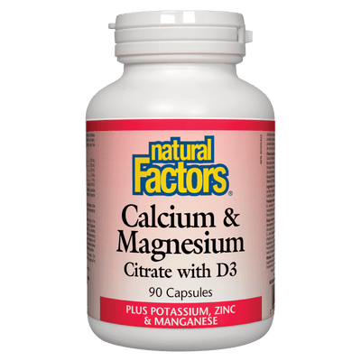 Calcium & Magnesium Citrate with D3 Plus Potassium, Zinc & Manganese  Capsules