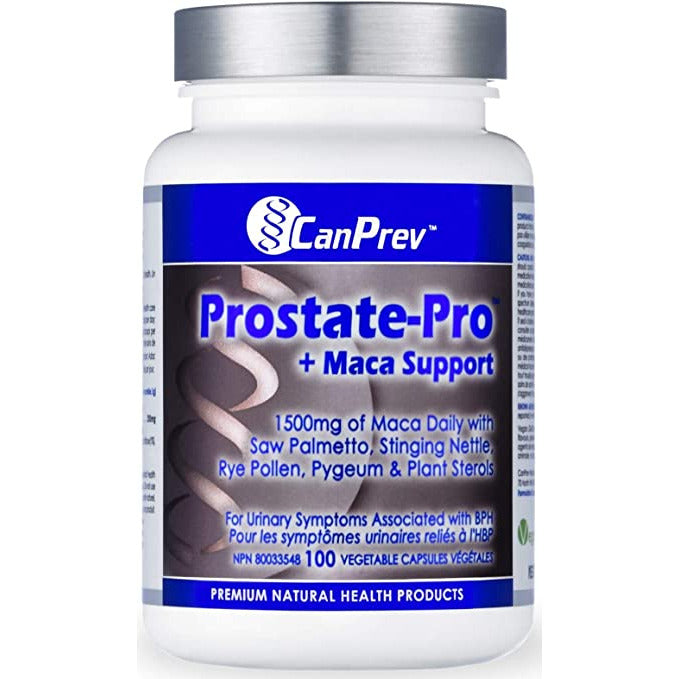 CanPrev Prostate Pro Maca Support | 100 Veg Capsules