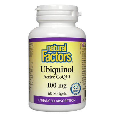 Ubiquinol Active CoQ10   100 mg Softgels