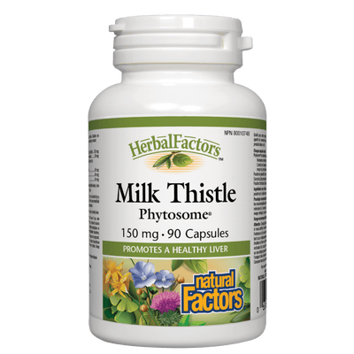 Milk Thistle Phytosome 150 mg, HerbalFactors Capsules