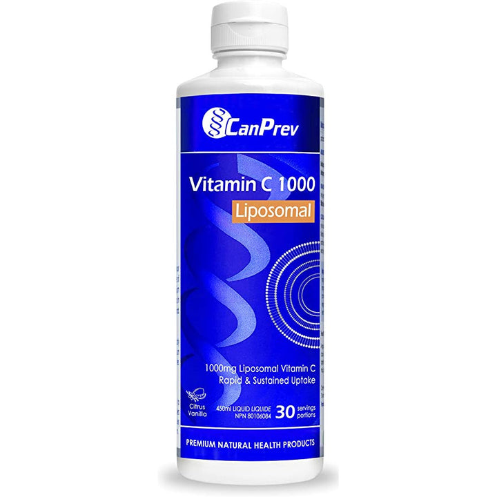 CanPrev Vitamin C 1000 Liposomal Liquid Vanilla Citrus | 450 ml