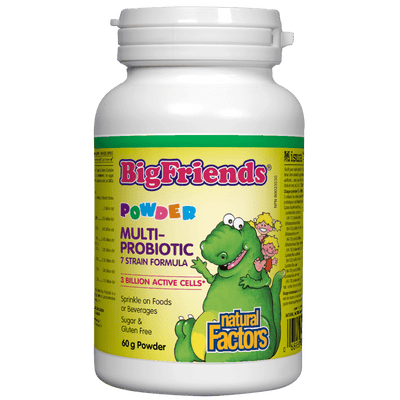 Multiprobiotic Powder 7 strain formula 3 Billion Active Cells Big Friends Powder