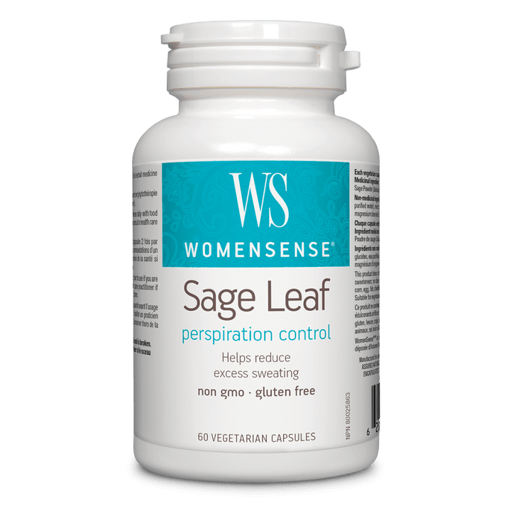 Sage Leaf perspiration control Vegetarian Capsules